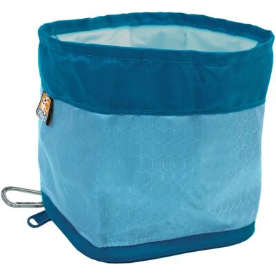Kurgo Zippy Bowl für Hunde - Küstenblau - Klein - Hundenapf Kurgo Zippy Bowl für Hunde - Küstenblau - Klein - Hundenapf