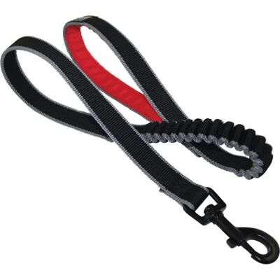 Laisse pour chien Kurgo Springback - Noir et Rouge - 122 cm - Publicité Laisse pour chien Kurgo Springback - Noir et Rouge - 122 cm - Publicité