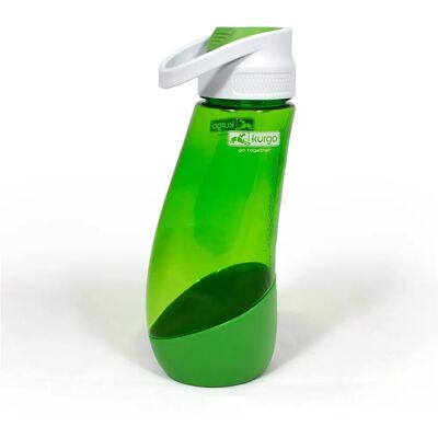 Kurgo Grön Vattenflaska med Skål - 750 ml Kurgo Grön Vattenflaska med Skål - 750 ml
