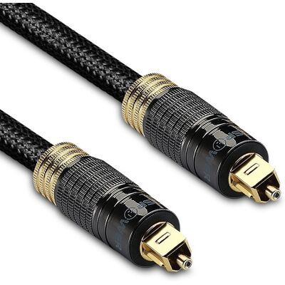 FosPower - FOSCBL-2028 - 4.6 m - Toslink - Cabo de áudio FosPower - FOSCBL-2028 - 4.6 m - Toslink - Cabo de áudio