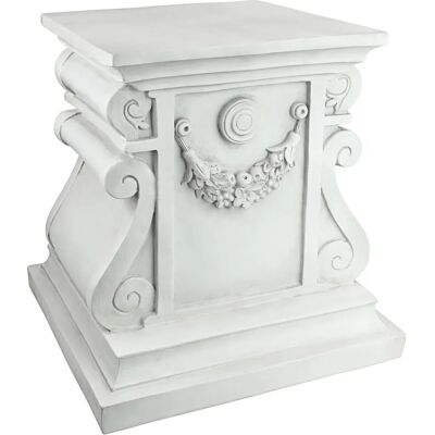DESIGN TOSCANO - Statuario Classic - Resina - Pedestal de jardín DESIGN TOSCANO - Statuario Classic - Resina - Pedestal de jardín