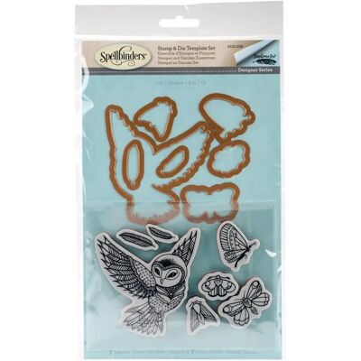 Spellbinders Owl Stamp and Die Set - Stamp and Die Set Spellbinders Owl Stamp and Die Set - Stamp and Die Set
