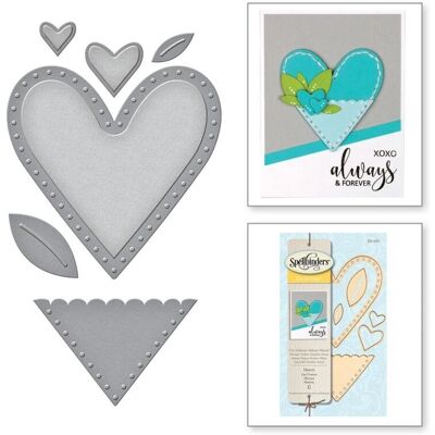Go Craft Distribution - Die D-Lites Hearts - 3 Hearts Go Craft Distribution - Die D-Lites Hearts - 3 Hearts