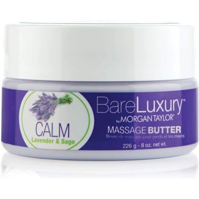 Gommage Calm Lavande et Sauge Morgan Taylor - 226g - Publicité Gommage Calm Lavande et Sauge Morgan Taylor - 226g - Publicité