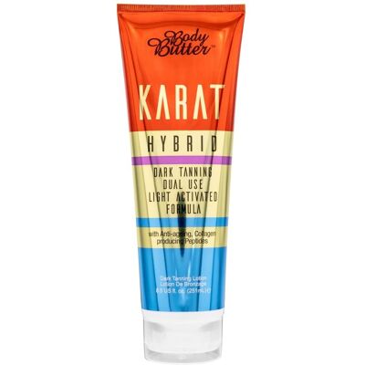 KARAT Beurre Corporel Hybride Bronzage Sombre avec Collagène 251ml - Beurre Corporel - Publicité KARAT Beurre Corporel Hybride Bronzage Sombre avec Collagène 251ml - Beurre Corporel - Publicité