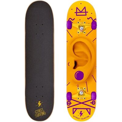 Street Surfing Bubo 31" skateboard - Svart - Komplett Street Surfing Bubo 31" skateboard - Svart - Komplett