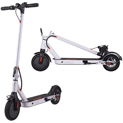 Trottinette électrique StreetSurfing MGT 350 - Blanc - Publicité Trottinette électrique StreetSurfing MGT 350 - Blanc - Publicité
