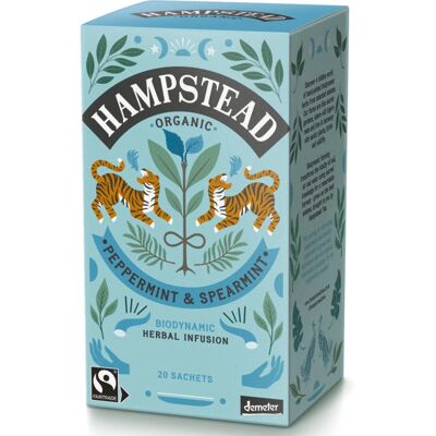 Hampstead Té Orgánico de Menta y Hierbabuena - Té Hampstead Té Orgánico de Menta y Hierbabuena - Té