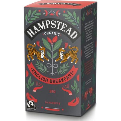 Hampstead Té Desayuno Inglés Orgánico - Bolsitas Hampstead Té Desayuno Inglés Orgánico - Bolsitas