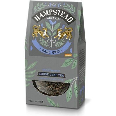 Hampstead Tea London Earl Grey BIO Løst Teen - Teen Hampstead Tea London Earl Grey BIO Løst Teen - Teen