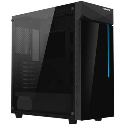 Gigabyte C200 Glass Boîtier - Supporte ATX, mATX, Mini ITX - Publicité Gigabyte C200 Glass Boîtier - Supporte ATX, mATX, Mini ITX - Publicité