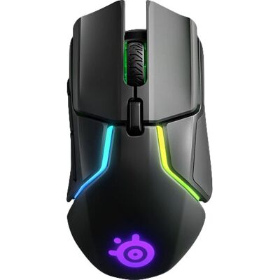 Souris de jeu sans fil Steelseries Rival 650 - Capteur double quantique - Publicité Souris de jeu sans fil Steelseries Rival 650 - Capteur double quantique - Publicité