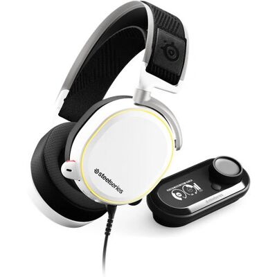 Przewodowe słuchawki gamingowe Steelseries Arctis Pro + GameDAC - Białe Przewodowe słuchawki gamingowe Steelseries Arctis Pro + GameDAC - Białe