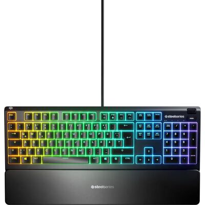 Klawiatura gamingowa Steelseries Apex 3 - Wodoodporna IP32 Klawiatura gamingowa Steelseries Apex 3 - Wodoodporna IP32