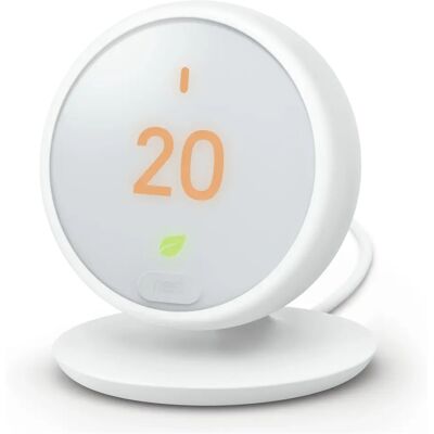 Google Nest Thermostat E White Smart Thermostat - Thermostat Google Nest Thermostat E White Smart Thermostat - Thermostat