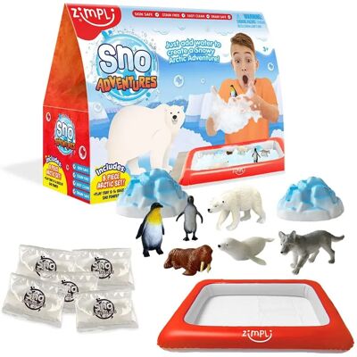 Zimpli Kids Snoworlds Arctic Adventures - Ensemble de Jeu Créatif Zimpli Kids Snoworlds Arctic Adventures - Ensemble de Jeu Créatif