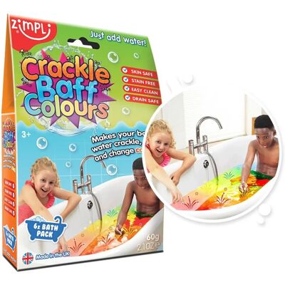 Zimpli kids Crackle Baff Couleurs Pack Bain - Produit de bain Zimpli kids Crackle Baff Couleurs Pack Bain - Produit de bain