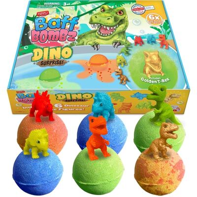 Zimpli Kids Baff Bombz Dino Surprise Pack - Bath Bombs Zimpli Kids Baff Bombz Dino Surprise Pack - Bath Bombs
