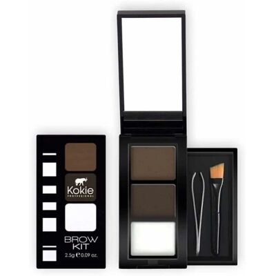 Kokie Cosmetics Kokie Øjenbryn-Set - Mørk Brunette Kokie Cosmetics Kokie Øjenbryn-Set - Mørk Brunette