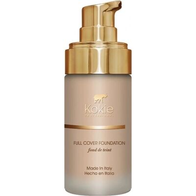 Kokie Cosmetics Kokie Full Cover Foundation - 10W - Mat Finish - 30ml - Brun Kokie Cosmetics Kokie Full Cover Foundation - 10W - Mat Finish - 30ml - Brun