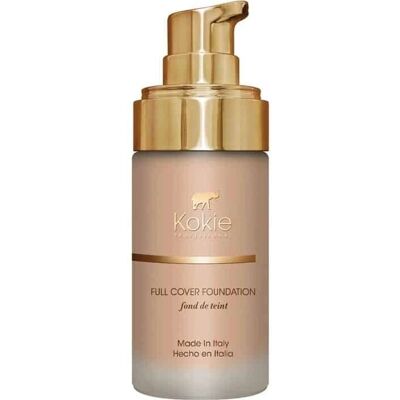 Kokie Cosmetics Kokie Full Cover Foundation - 20C Brun - Foundation Kokie Cosmetics Kokie Full Cover Foundation - 20C Brun - Foundation