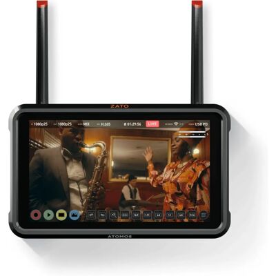 Moniteur et Enregistreur Vidéo Atomos ZATO CONNECT 5,2" Écran Tactile - Streaming et Enregistrement Moniteur et Enregistreur Vidéo Atomos ZATO CONNECT 5,2" Écran Tactile - Streaming et Enregistrement