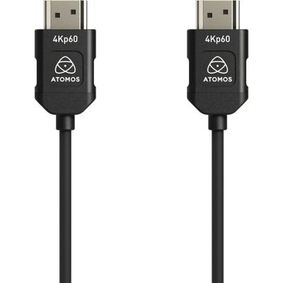 Atomos ATOM4K60C9 HDMI-Kabel - 45cm - Schwarz - HDMI Typ A - 4K60p - Produkttyp Atomos ATOM4K60C9 HDMI-Kabel - 45cm - Schwarz - HDMI Typ A - 4K60p - Produkttyp