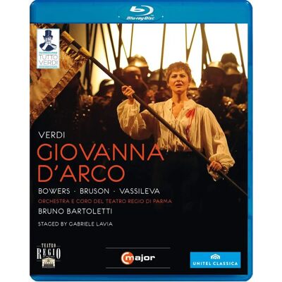 Giovanna D'Arco Théâtre de Parme - Blu-ray - Opéra - Publicité Giovanna D'Arco Théâtre de Parme - Blu-ray - Opéra - Publicité