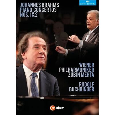 Johannes Brahms pianokonserter Nos 1 och 2 - DVD Johannes Brahms pianokonserter Nos 1 och 2 - DVD