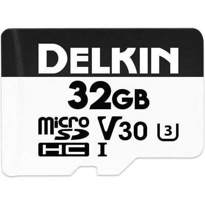 Delkin HYPERSPEED UHS-I (V30) microSD - Carte mémoire - Publicité Delkin HYPERSPEED UHS-I (V30) microSD - Carte mémoire - Publicité