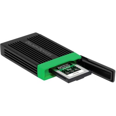 Delkin Cardreader CFexpress Aluminum - Card Reader Delkin Cardreader CFexpress Aluminum - Card Reader