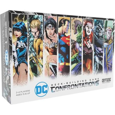 Cryptozoic Entertainment - DC Comics - Jeu de société - Confrontations - Publicité Cryptozoic Entertainment - DC Comics - Jeu de société - Confrontations - Publicité