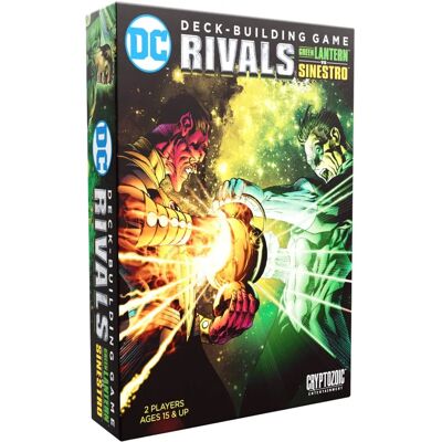 Cryptozoic Entertainment DC Comics Rivals Lantern & Sinestro Bordspel - Bordspel Cryptozoic Entertainment DC Comics Rivals Lantern & Sinestro Bordspel - Bordspel