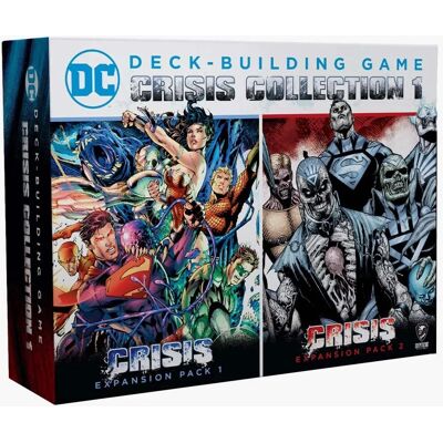 Cryptozoic Entertainment Jeu de Construction de Cartes DC Collection Crisis 1 - Publicité Cryptozoic Entertainment Jeu de Construction de Cartes DC Collection Crisis 1 - Publicité
