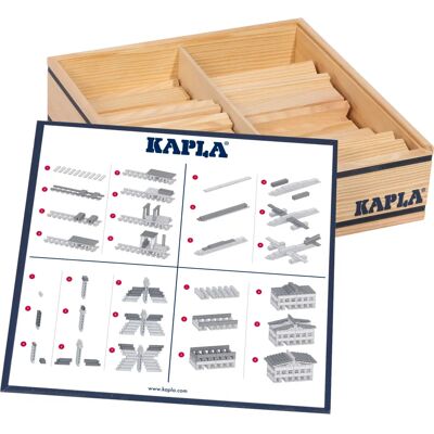 KAPLA 100 Natuurlijke Houten Bouwstenen - Speelgoed voor Bouwen KAPLA 100 Natuurlijke Houten Bouwstenen - Speelgoed voor Bouwen