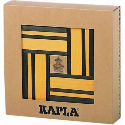 Kapla 503 Kunst/knutsel speelgoed - Geel - 16,5x16,5x7cm Kapla 503 Kunst/knutsel speelgoed - Geel - 16,5x16,5x7cm