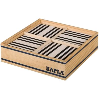 Blocchi di Legno KAPLA 100 Pezzi - Nero/Bianco Blocchi di Legno KAPLA 100 Pezzi - Nero/Bianco