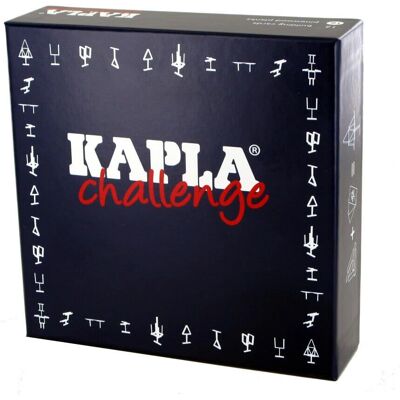 Kapla 8027 Défi en Bois - 16 Plaques & 12 Cartes Kapla 8027 Défi en Bois - 16 Plaques & 12 Cartes