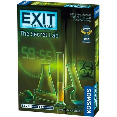Thames & Kosmos Exit Le Jeu Le Laboratoire Secret - Jeu de Plateau - Publicité Thames & Kosmos Exit Le Jeu Le Laboratoire Secret - Jeu de Plateau - Publicité