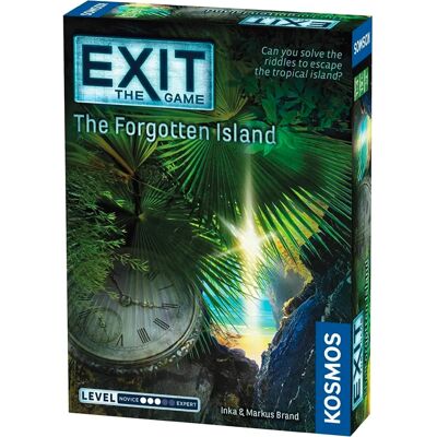 Thames and Kosmos Exit The Game The Forgotten Island Card Game - Escape Room Thames and Kosmos Exit The Game The Forgotten Island Card Game - Escape Room