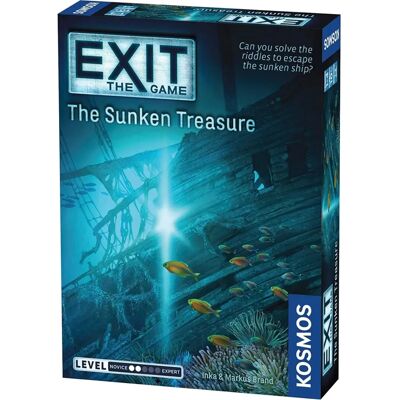 Thames Kosmos Sunken Treasure Exit Game - Escape Puzzle Thames Kosmos Sunken Treasure Exit Game - Escape Puzzle