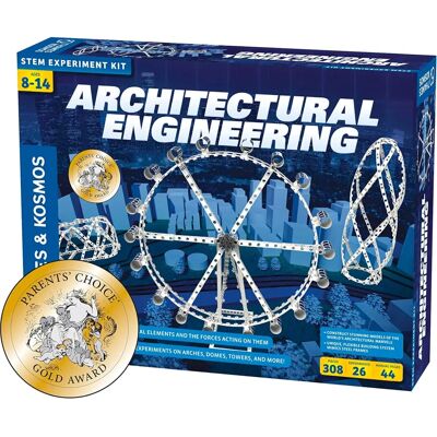 Thames & Kosmos Architectural Engineering Kit - Educational STEM Construction Thames & Kosmos Architectural Engineering Kit - Educational STEM Construction