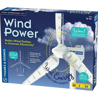 Thames & Kosmos Wind Power V 4.0 - Kit Scientifique - Publicité Thames & Kosmos Wind Power V 4.0 - Kit Scientifique - Publicité