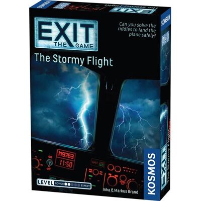 Thames & Kosmos EXIT: Der stürmische Flug Brettspiel Strategie - Strategiespiel für 1-4 Spieler Thames & Kosmos EXIT: Der stürmische Flug Brettspiel Strategie - Strategiespiel für 1-4 Spieler