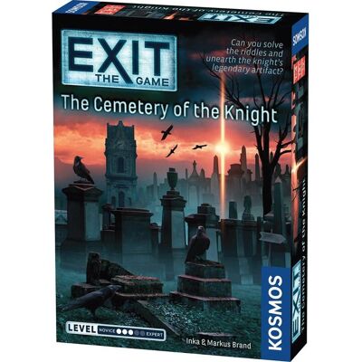 Thames & Kosmos Exit The Cemetery of the Knight Board Game Red - Strategy Thames & Kosmos Exit The Cemetery of the Knight Board Game Red - Strategy