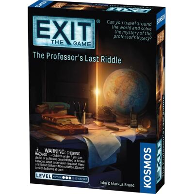 Thames & Kosmos EXIT The Professor's Last Riddle - Board Game Thames & Kosmos EXIT The Professor's Last Riddle - Board Game