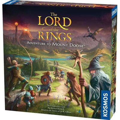 Kosmos The Lord of The Rings Adventure to Mount Doom Strategy Board Game Ages 10+ Kosmos The Lord of The Rings Adventure to Mount Doom Strategy Board Game Ages 10+