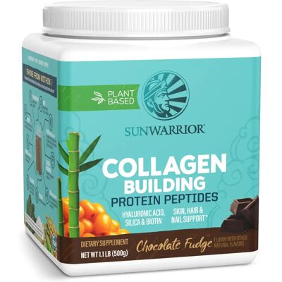 Sunwarrior Collagen Building Protein Peptides - Vegan, Hyaluronic & Biotin, 500g Sunwarrior Collagen Building Protein Peptides - Vegan, Hyaluronic & Biotin, 500g