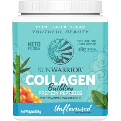 Collagen Building Protein Peptides von SunWarrior, Natural, 500 g Collagen Building Protein Peptides von SunWarrior, Natural, 500 g