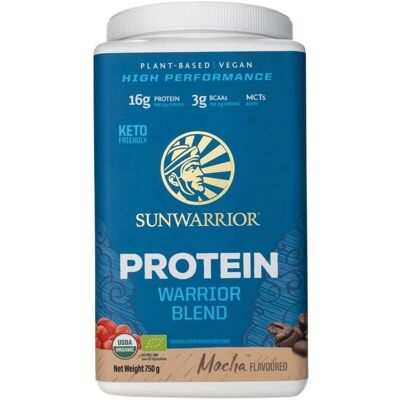Organiczny mocha protein Sunwarrior - 750g Organiczny mocha protein Sunwarrior - 750g